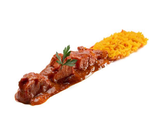 Baisakhi Indian Restaurant - Pollo tikka masala con arroz pulau