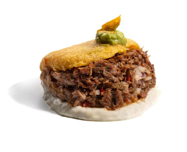 La Fresca - Arepa de carrillera estofada