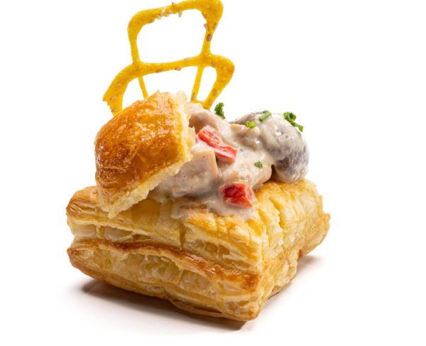 Le Croustillant - Timbal de pollo y setas