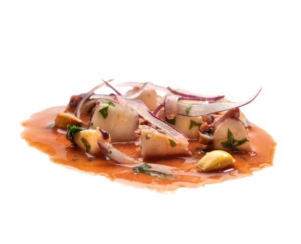 El Mono De La Pila - Bocadito de pulpo al ají panca